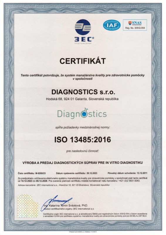 ISO 13485 2016