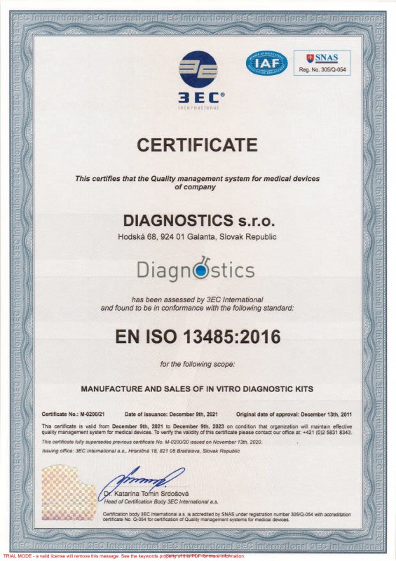 ISO 13485 2016